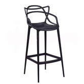 High Leg Bar Chair with Arm Rest