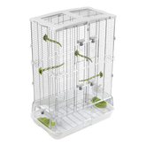 Vision M02 Wire Bird Cage, Bird Home For Parakeets, Finches And Canaries, Tall Medium
