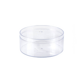 Willow Transparent Crystal Round Boxes Food Dessert Gift Packaging Box 12x5Cms (200Pcs/Ctn)