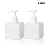 Willow 250ml Refillable Plastic Empty Lotion Soap Dispenser Liquid Container for Shampoo or Body Wash (240 Pcs / Ctn)