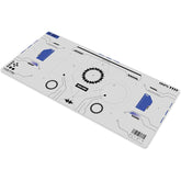 Hue Pad Halo Premium HydraGlide Series Gaming Mouse Pad 90x40cm XL Size with Carrying Case Press Start Tube