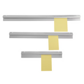 Olmecs Aluminium Wall Mounted Display Hanging Shelf Rack Bill Paper Rail (8- 40 Inches)