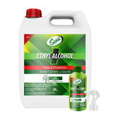 Swish Super Swish Super Ethyl Alcohol 70% Sanitizing Liquid 5L + 250ml Spray (Mild Exotic Cherry Blossom Fragrances)