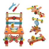 emma Wooden Multifunctional Assembling Chair Toy for Kid Child Learning Intelligent Toys
