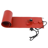 Metal Drum Heater, 2000W Silicone Heater Pad With Elastic Spring And Thermostat Electric Heat Wrap Hot Heating For 55 Gallon Barrel