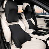 Ergonomic Headrest & Waist Support Pillow, Long Drive Comfort