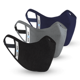 Case-Mate Case Mate Safe Mate Washable Cloth Mask 3 Pack (Black / Navy / Gray)