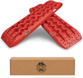 Car Traction Boards Sand & Snow Recovery Tracks, Heavy Duty Tire Grip Mats for Off-Road (107 Cms)