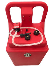 Olmecs Big Plastic JerryCan 120L Petrol Gas Diesel Fuel Tank Oil Container with wheels Tank with Pump