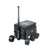 Olmecs Portable Camping Trolley Cart with Table Storage Box