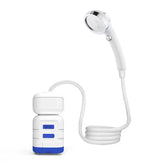 Portable Electric Shower Pump with IPX7 Camping LED Light Waterproof for Outdoor Shower