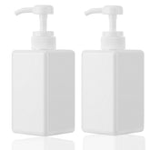 Willow 12Pc Manual soap Dispenser Plastic Lotion soap Bottle Container 400ml (12Pc Pack)