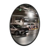 Olmecs Convex Safety Mirror Black Indoor - 60CM