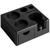Olmecs Espresso tamping station, 7in1 Espresso Organizer Box Fit for 51,54,58MM Espresso Tamper