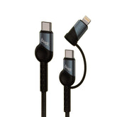 Budi 2 in 1 65W/20W PD Charge/Sync Cable DC231TTL10B