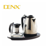 DENX Electric Kettle with Glass Teapot DX1788 – 1800W Fast Boil, 2L Capacity