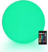 Olmecs LED Ball Light, Color Changing Globe Light, Rechargeable Night Light, Waterproof 30-Inch