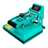 Heat Press Machine for DIY T Shirts, T Shirt Press Machine Blue 30x23cm