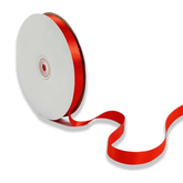 Willow 10Pc Pack 1-Cms Single Faced Satin Ribbon Available in 16 Colors, 100 Yard Spool