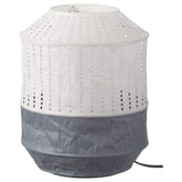 MAJORNA Table lamp, white/grey, 32 cm