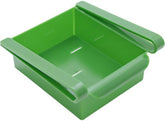 Goldedge Plastic Fridge Rolling Storage, Green
