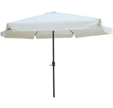Procamp Garden Umbrella White - 3Mtr