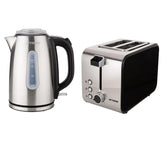 Aftron Breakfast Set 1.7 L Kettle & 2 Slice Toaster - SquareDubai