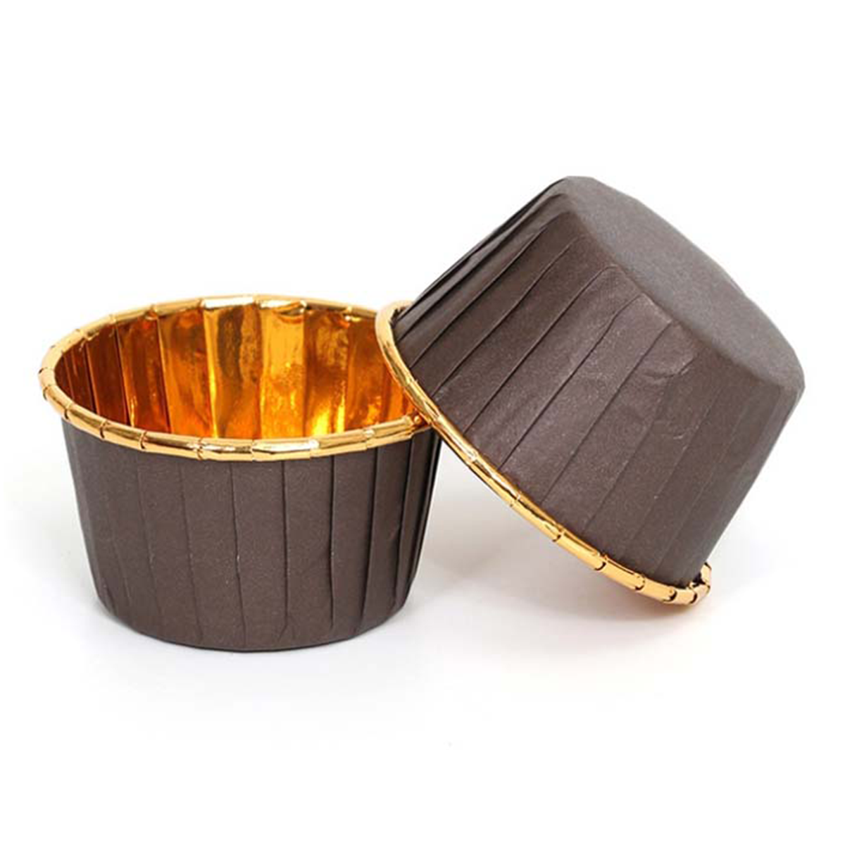 50Pcs Disposable Aluminum Foil Baking Cups Muffin Cup Cake Wrappers - WILLOW