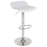 Tiger Bar Stool (47 x 43.5 cm, White)