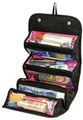 Roll N' Go Makeup Tools Travel Bag, Black