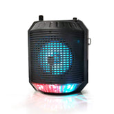RX-4101 colorful light portable speaker with microphone USB TF FM RADIO Speaker