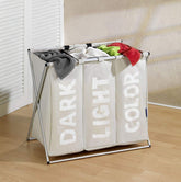 3 Compartment Laundry Bag