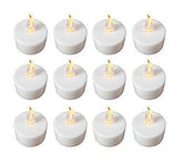 12 pcs/set Led flickering battery operated tea light