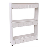 3 Tier Multipurpose Shelf with Removable Wheels