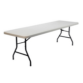 Folding Plastic Portable Table-White ( 1.8 Meter )