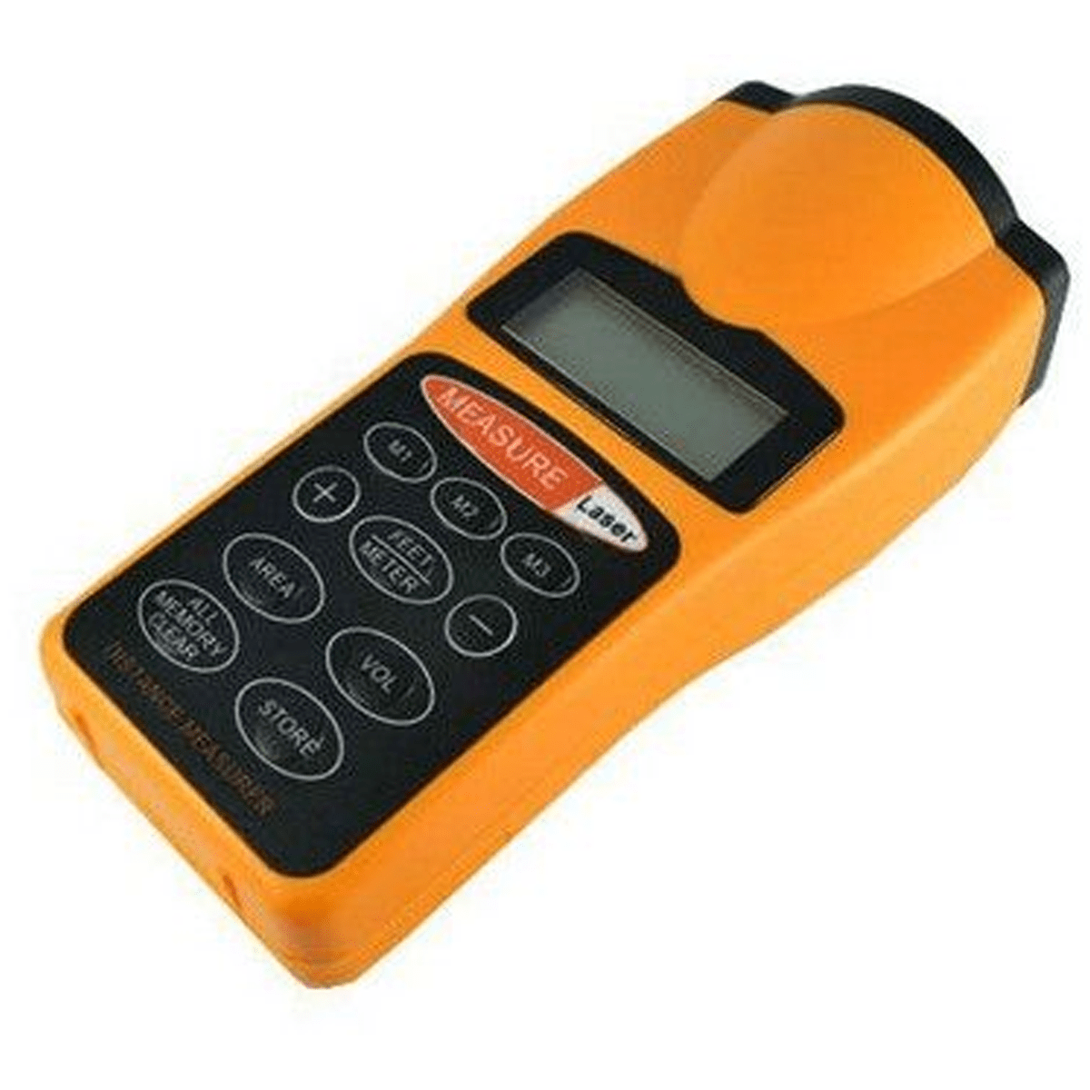 Digital LCD Ultrasonic Tape Laser Point Distance Measure Meter Range Measurer - SquareDubai