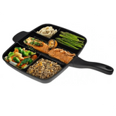 Non-Stick Split-Section Frying Pan