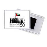 UAE National, Acrylic Fridge Magnet Frame 12Pcs Pack