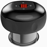 Intelligent Breathing Cupping Massage Instrument The Smart Cupping Therapy Massager - (Black)