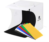 LED Panel Photography Studio Box With 6 Backdrops Multicolour