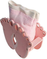 Pink Feet Baby Shower Giveaway Favors 6 pieces + Pouch 4x6cm - Willow