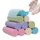 Olmecs 10 Rolls Portable Soap Sheets Disposable Hand Washing Paper Soap