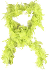 Assorted Colors Costume Party Accessory Feather Boas - Green