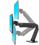 Monitor Arm Desk Mounts Monitor Stand For 27"-40" with Gas Spring (Black) (22-40", Single Monitor)