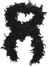 Assorted Colors Costume Party Accessory Feather Boas - Black