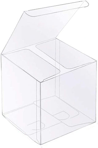 Clear Transparent Gift Boxes 12pcs - 12x12x12cm - Willow
