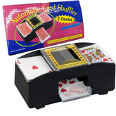 2 Deck Automatic Card Shuffler - Battery-Operated