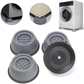 4 Pcs Shock Noise Cancelling Washing Machine Support, Washer and Dryer Anti-Vibration Pads