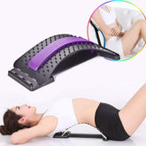 Purple and Black Back Massager Magic Stretcher Fitness equipment