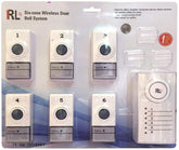 Six Zone Wireless Door Bell for Offices Restaurant RL-05060